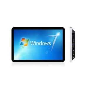 Buy cheap 27 Inch Wall Mount Embedded  LCD Industrial Touch Panel PC With Printer VGA DVI Port from wholesalers
