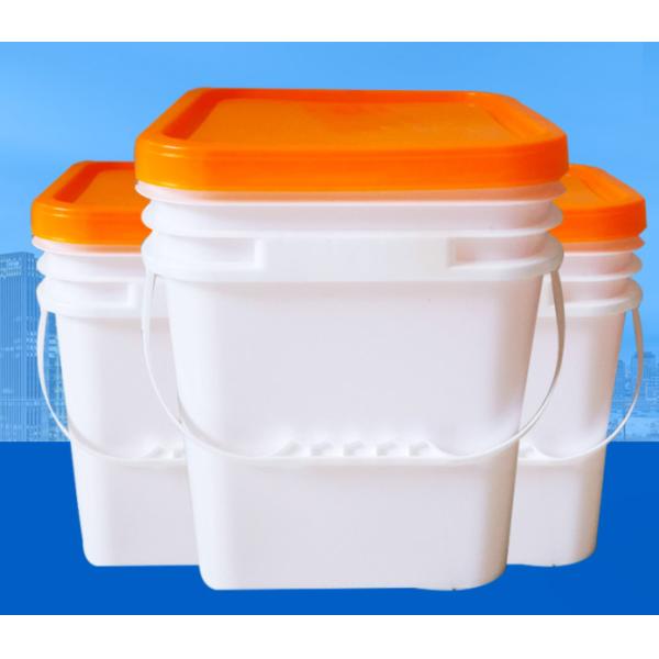 IML Or Thermal Transfer Or Screen Printing Square Plastic Bucket Impact
