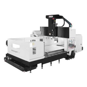 Buy cheap LS Full Series Bridge Type Gantry Machining Center 3 Axis Guide CNC Milling Machine from wholesalers