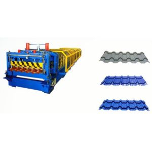 Buy cheap Step Glazed Tile Roll Forming Machine from wholesalers