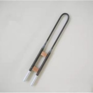Buy cheap Customizable 1800 degree MoSi2 muffle furnace heating element from wholesalers