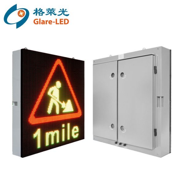 Outdoor IP65 Waterproof Variable Message Sign with 16*8 Resolution and 12000