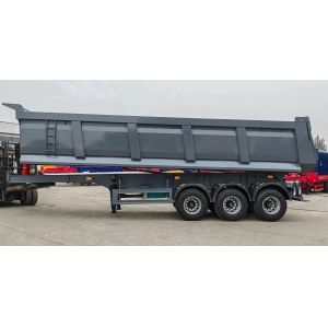 60t Loading Dump Truck Practical Dump Semi Trailer 3 Axles with 24hour Online