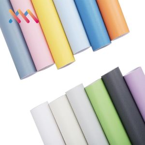 Buy cheap 60cm/122cm Width Plain Color Cement Embossed Self Adhesive PVC Wallpaper for product