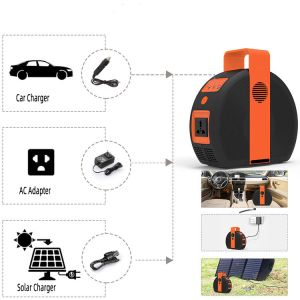 Customized 42000Mah 100W Portable Power Station Home / Outdoor Mini Emergency