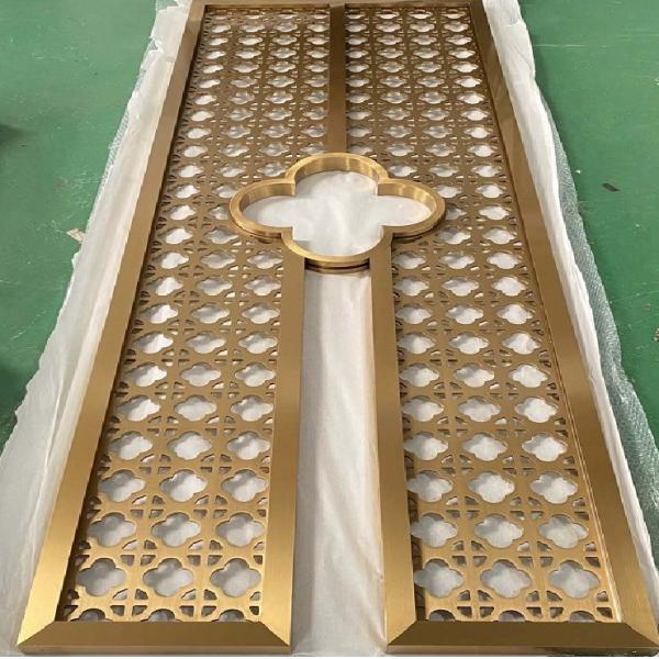 Quality Laser cutting screen decoration room divider metal wall partition for sale