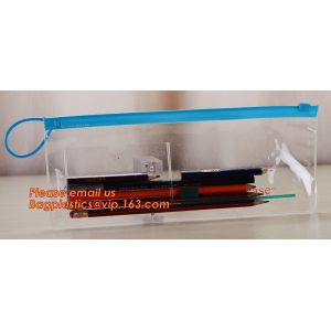 Buy cheap high quality a4 plastic PP poly envelope zipper lock file folder bag with front button pocket from wholesalers