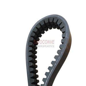 China Industrial Applications CR Glass Fiber Fabric Cogged V Belt for Improved Efficiency on sale