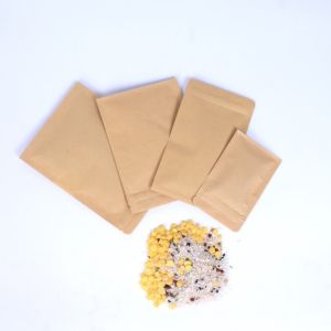 Buy cheap Resealable Snack Package Kraft Paper Zipper Bag with Custom Printing from wholesalers