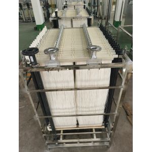 Buy cheap Domestic 0.05pore PVDF Hollow Fiber MBR Flat Sheet Membrane Mbr 15LMH from wholesalers