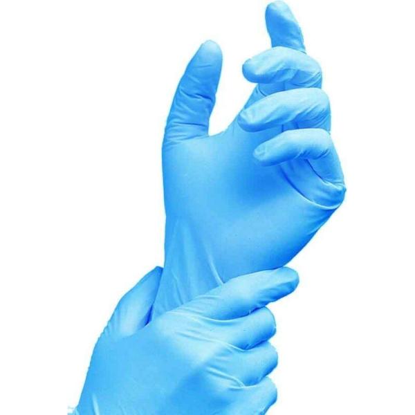 Buy cheap Medical Nitrile Powder Free Examination Gloves Anti Static Personal Protection from wholesalers