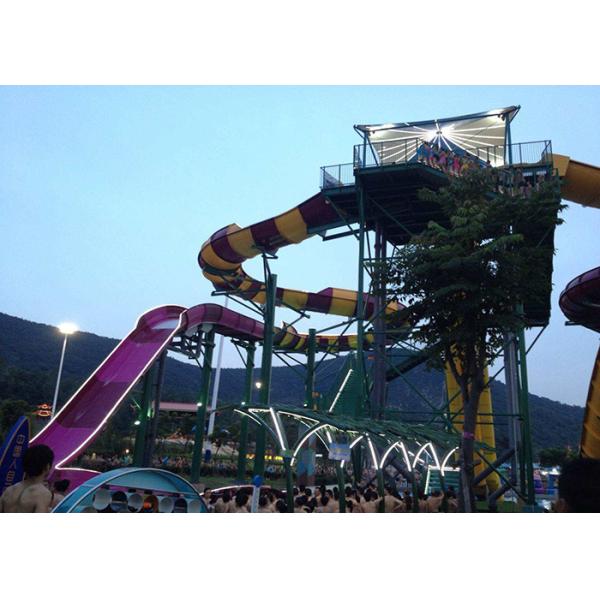 Thrilling Giant Boomerang Water Slide 18.75m Height