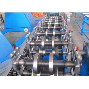 C80 - 250 C Purlin Roll Forming Machine With Automatic PLC Control System