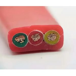 Buy cheap EPR Insulation, SE3 Jacket Rubber Flat Flexible Traveling Cable YCB product