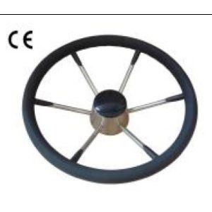 Buy cheap STAINLESS STEEL STEERING WHEELW/PVC FOAM from wholesalers