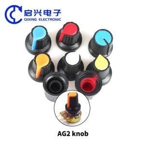 Buy cheap AG2 Plastic Potentiometer Knob 15X17MM WH148 Knob Diameter 6mm Cap from wholesalers
