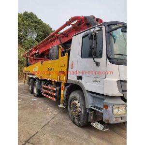 Buy cheap Mercedes Benz Chassis Used Concrete Pump Truck with Max.Theory Output of 120/170 M3/H from wholesalers