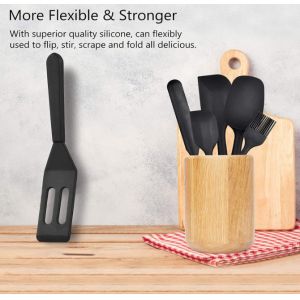 Flexible Silicone Kitchen Utensil Sets Antideform For Multiapplication