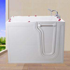 Buy cheap Acrylic walk in bathtub with jacuzzi from wholesalers