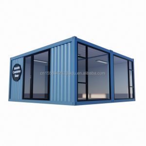 Buy cheap 2023 Prefabricated Modular Container Houses with Aluminum Alloy Windows and Galvanized Steel Square Tubes from wholesalers