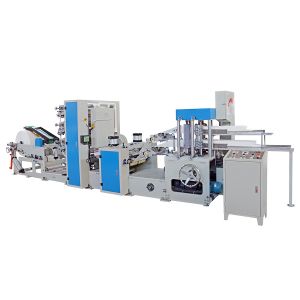 Buy cheap CE 1/4 Folding Sanitary Napkin Making Machine 1200Sheets/Min from wholesalers