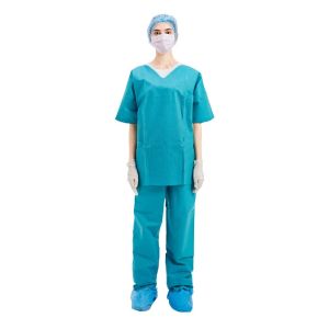 Buy cheap Non Woven Disposable Scrub Suits , SMS Medical Scrub Sets from wholesalers