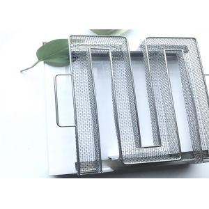 Buy cheap M Shape 205*200*50mm Metal Wire Mesh For Food Meat Barbrcue Mesh In Summer from wholesalers