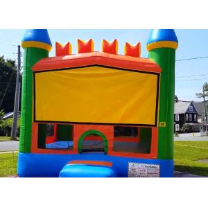 Buy cheap Perfect Inflatable Toys Outdoor Funny banner Customized Bouncy Castle from wholesalers