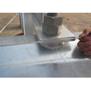 Buy cheap CO2 Welding Guyed Lattice Tower , 220KV Electric Steel Transmission Tower from wholesalers