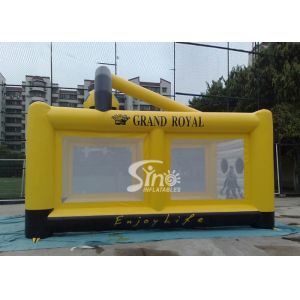 Buy cheap Customized Outdoor Giant Inflatable Football Goal Tent For Kids And Adults Games from wholesalers