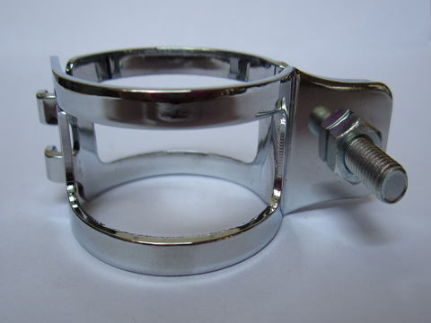 Buy cheap Silver Stainless steel Clamp for Accurate Precision Fasteners from wholesalers