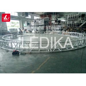 Buy cheap Mini Semi Aluminum Circle Stage Lighting Truss Ring Rock Light Weight from wholesalers