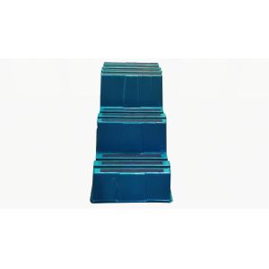 China 12 Inches Height Custom Plastic Step Stool With Customizable Design Step 1 on sale