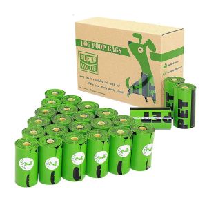 Buy cheap Practical Biodegradable Dog Poop Bags , Unscented Printed Compostable Dog Waste Bags from wholesalers