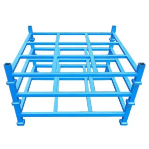 ODM Stackable Pallet Rack Wathet Galvanized Stackable Metal Pallets