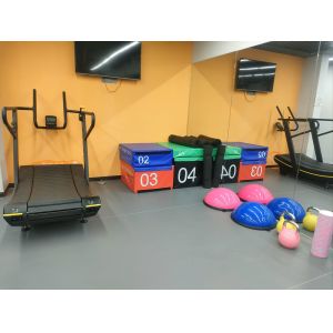 Buy cheap Cardio Equipment Manual Curved Design Self-Generating Curved Treadmill from wholesalers