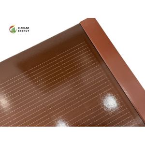 Short-Circuit Voltage Temperature Coeffi 0.04% Portable BIPV Solar Panels for