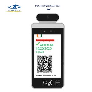 Buy cheap HFSecurity RA08TPlus Multi-Person New Design 8 inch Dynamic Facial Fask Temperayure Detect Access Control from wholesalers