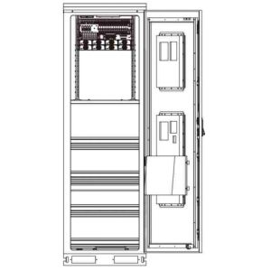 Buy cheap 16U Telecom Energy Cabinet Rack Ground Mounted With IP55 Protection from wholesalers