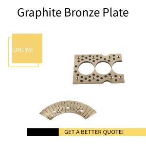 Customized High Precision Bronze Material Bronze Graphite Gasket Plate