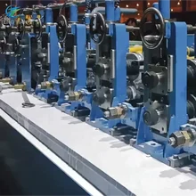 Buy cheap 6mm Tube Mill Machine with PLC Control and Cr12 Rollers from wholesalers