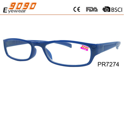 Quality 2017 customized plastic reading glasses and cheap promotional glasses for sale