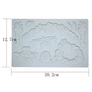 Buy cheap Household Silicone Baking Utensils Fondant Mold Mat Non Stick Customized from wholesalers