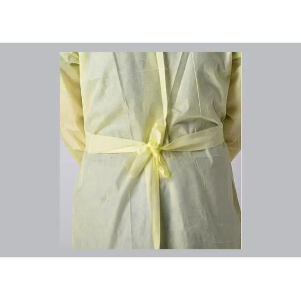 Quality Air Permeable Disposable Chemotherapy Gowns Isolation Gown With Cuff for sale
