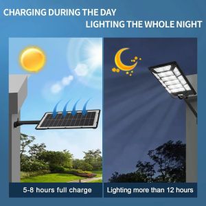 All in One Solar Street Light 100w Inbuilt Battery with Motion Sensor for Road