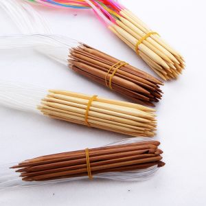Buy cheap Transparent Tube Bamboo Circular Knitting Needles Double Pointed Crochet Needles Kits from wholesalers