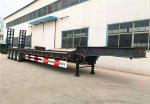 Buy cheap Sinotruk 10T Low Bed Semi Trailer Mechanical Suspension from wholesalers