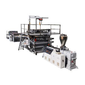 Buy cheap SPC Floor Board Extrusion Line With Conic Twin Screw Extruder 95/192 Output 800k/h from wholesalers