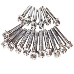 Buy cheap Upgrade Your Car with Standard OE NO. Universal Titanium 12 PT RS/ RX Split Rim Kits M7 x 32 Bolt and Nut Flange Screws from wholesalers