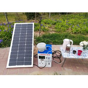 1500W Green Solar Energy PV System Polycrystalline Silicon 12V 150AH